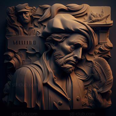 3D model Miserables (STL)